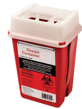 1 Quart Sharps Container