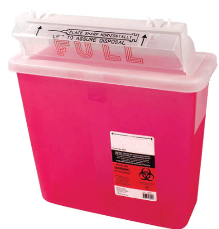 5 Quart Sharps Container