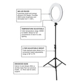 18" Dimmable LED Ring Light - GEN 2