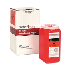 Mail-Away Sharps Container - 1.5 Quart-CAM SUPPLY INC. - SUPERSTORE (USA)